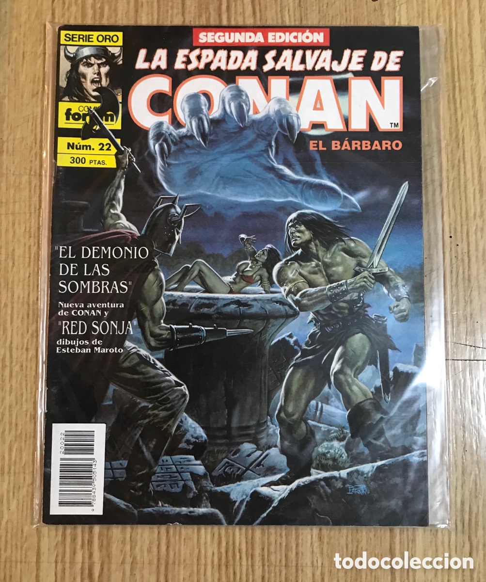 C&oacute;mics: C&oacute;mics. La espada salvaje de Conan. Lote de 8. F&oacute;rum. - Foto 4