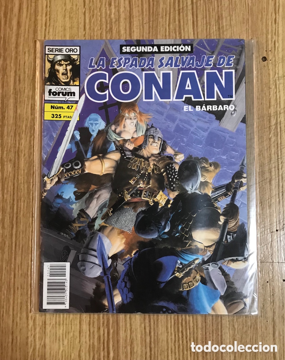 C&oacute;mics: C&oacute;mics. La espada salvaje de Conan. Lote de 8. F&oacute;rum. - Foto 7