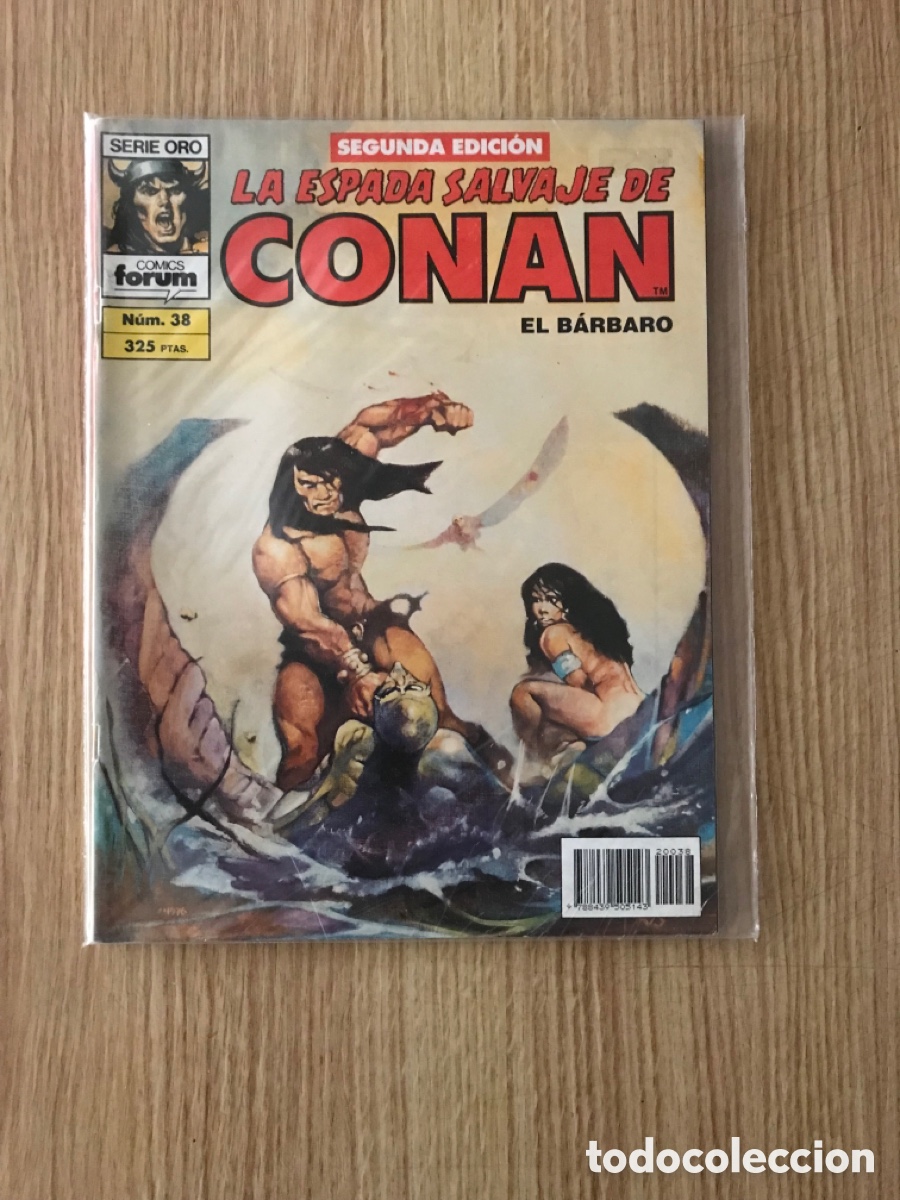 C&oacute;mics: C&oacute;mics. La espada salvaje de Conan. Lote de 8. F&oacute;rum. - Foto 9