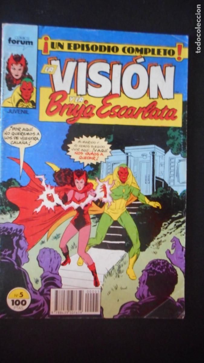 C&oacute;mics: VISI&Oacute;N Y LA BRUJA ESCARLATA N&ordm; 5 / C-17 - Foto 1