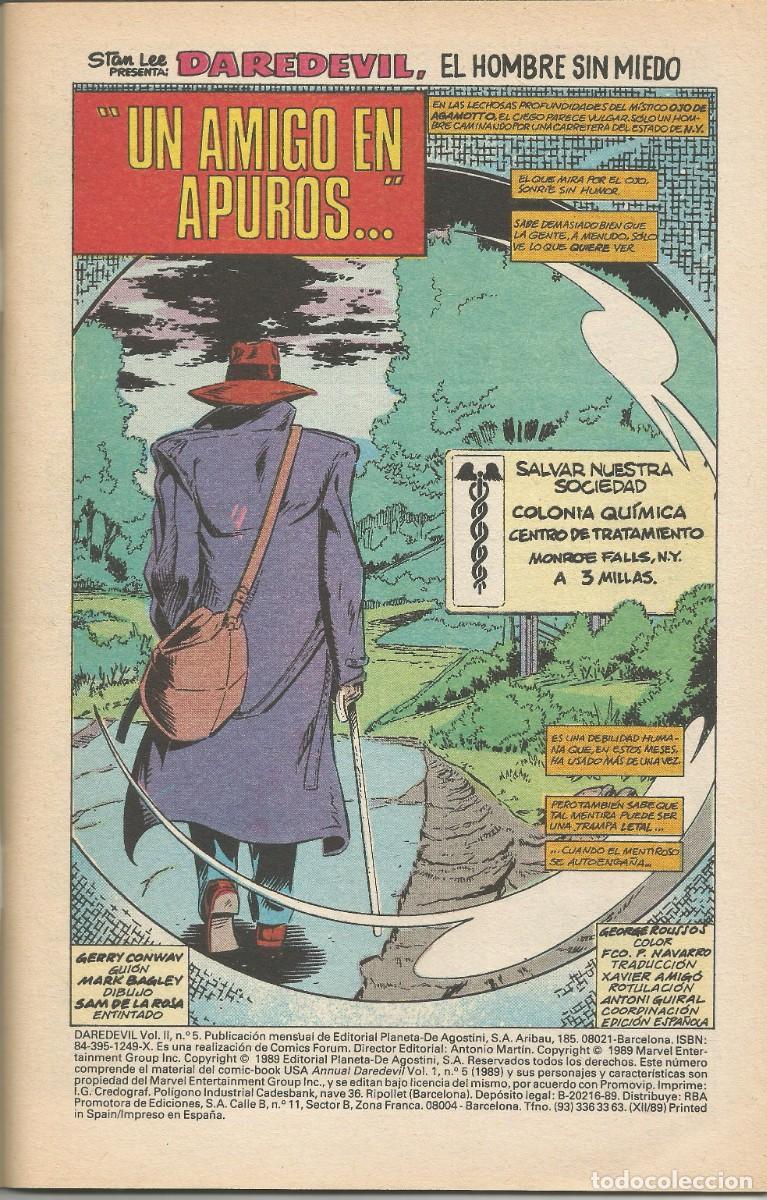 C&oacute;mics: Daredevil el Hombre sin Miedo n.5 Comics Forum - Foto 2