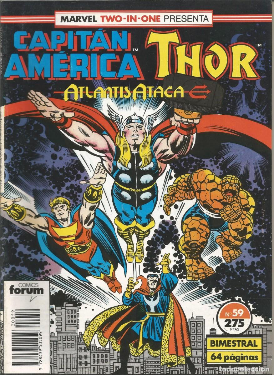 C&oacute;mics: Capit&aacute;n Am&eacute;rica/Thor n.59 Comics Forum - Foto 1