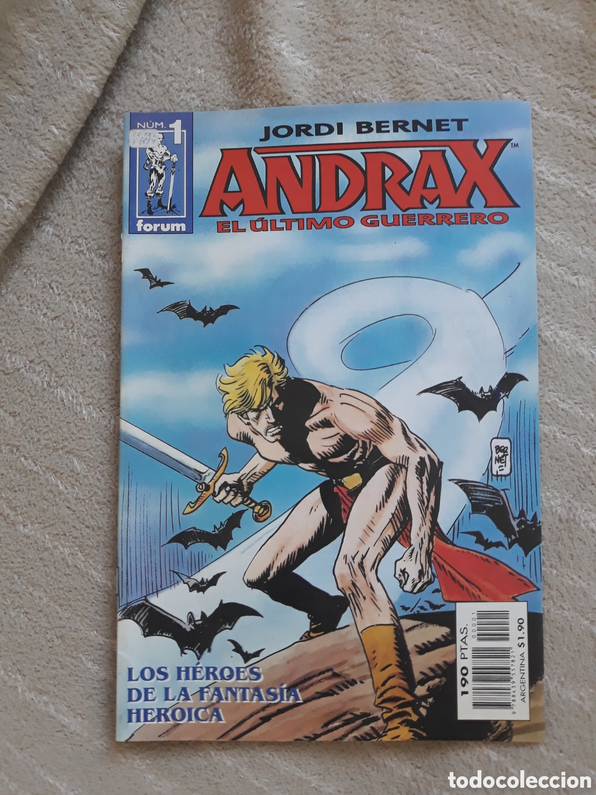 C&oacute;mics: ANDRAX N&ordm; 1 - JORDI BERNET - FORUM - Foto 1