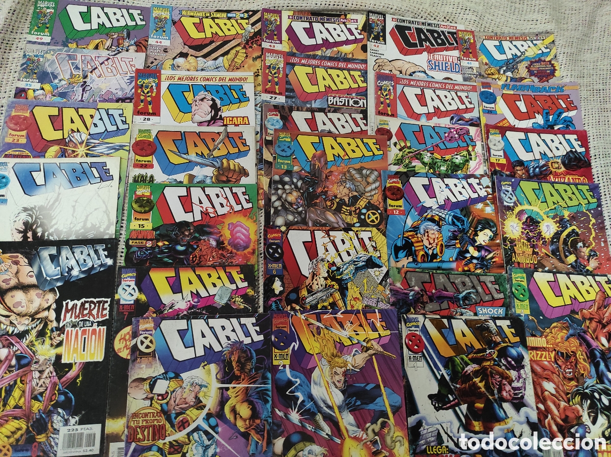 C&oacute;mics: CABLE VOL II ( 2 ) LOTE DE 30 EJEMPLARES -ED. FORUM - COLECCION DE 49 N&Uacute;MEROS - Foto 1