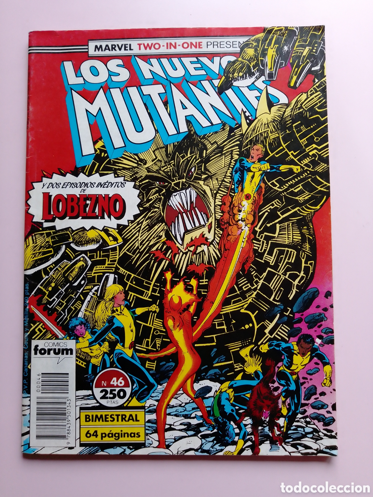 C&oacute;mics: Los nuevos mutantes num 46. Con Lobezno - Foto 1