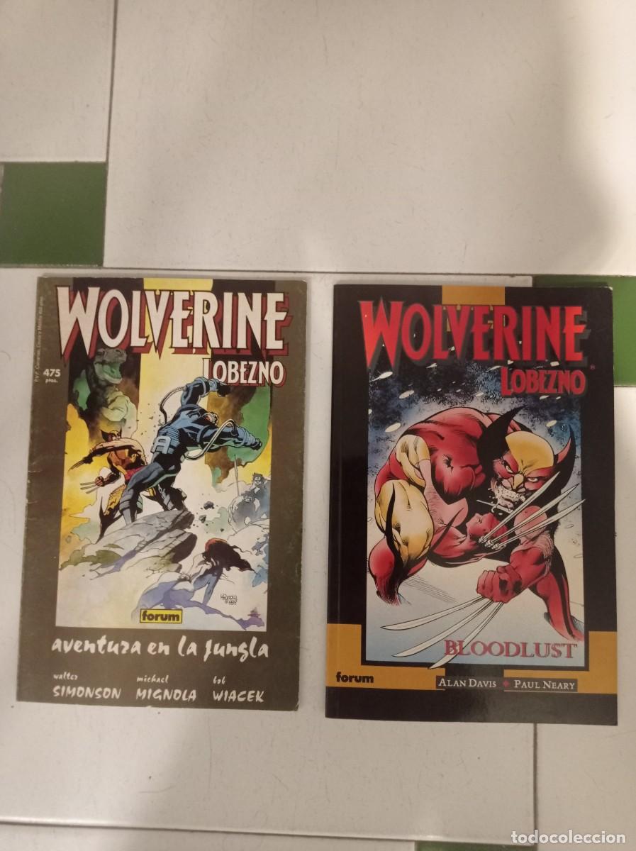 C&oacute;mics: 2 antiguos comics Wolverine lobezno Forum - Foto 1