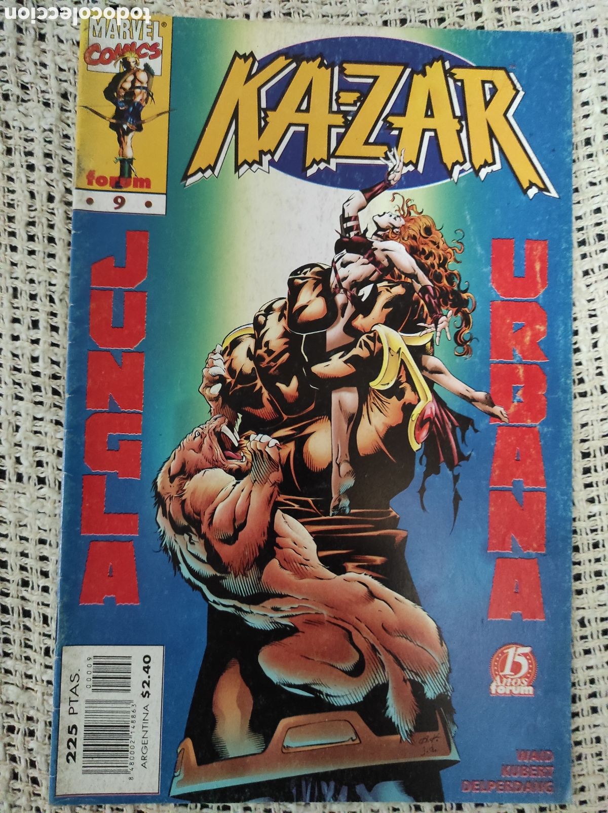 C&oacute;mics: KAZAR N&ordm; 9 -ED. FORUM - Foto 1