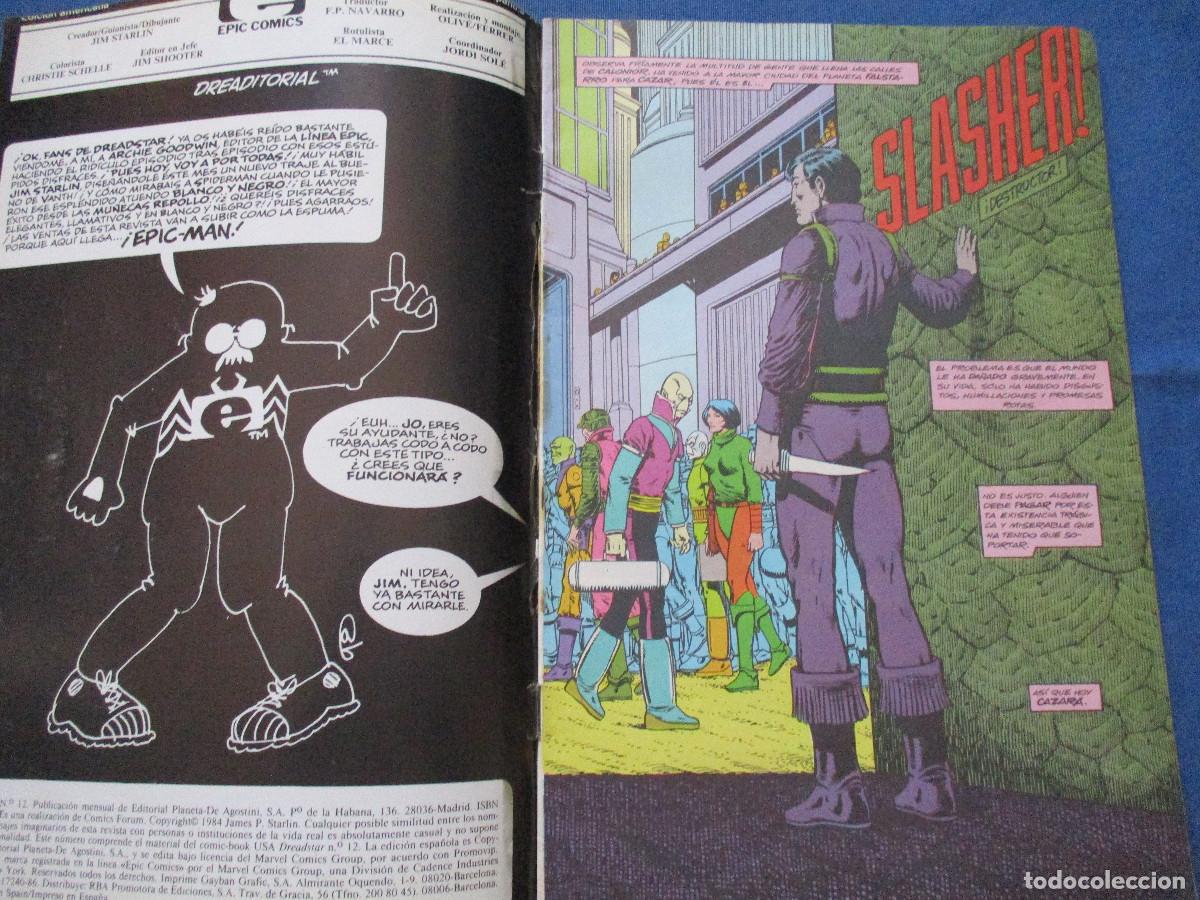 C&oacute;mics: EPIC / DREADSTAR de JIM STARLIN N.&ordm; 12 &middot; FORUM 1986 - Foto 5