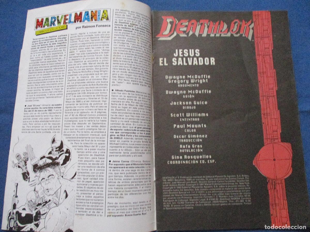 C&oacute;mics: MARVEL / DEATHLOK N.&ordm; 3 &middot; FORUM 1993 - Foto 4