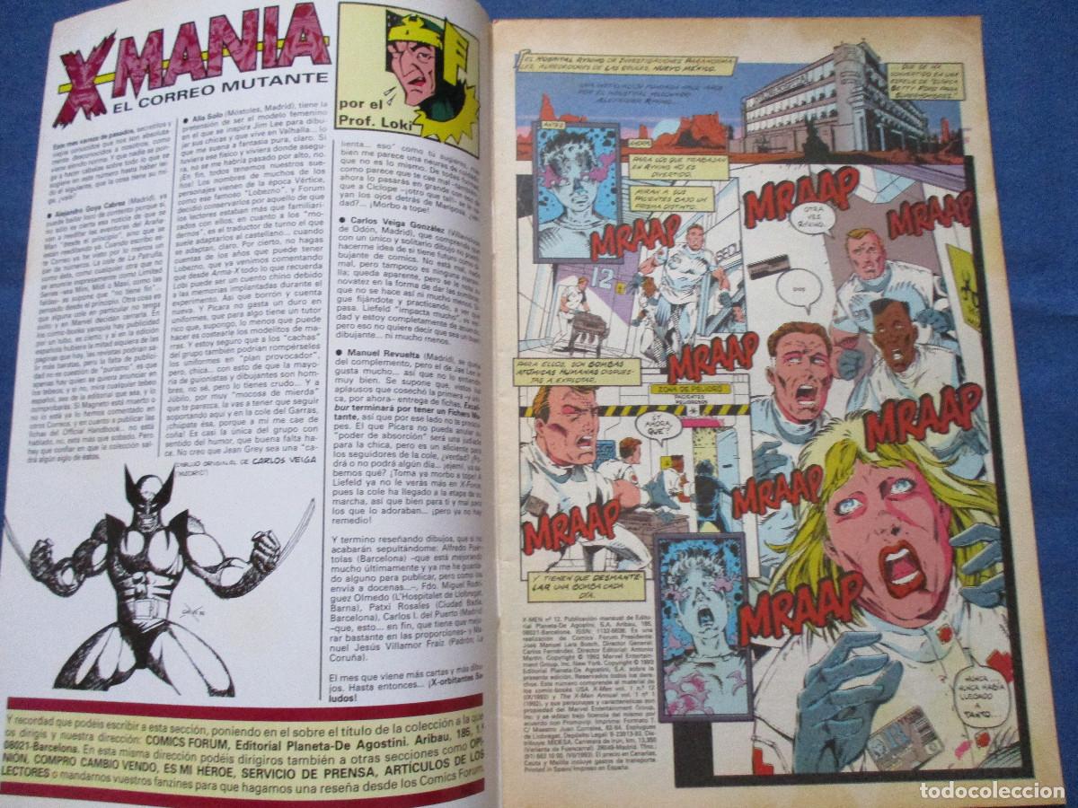 C&oacute;mics: MARVEL / X-MEN N.&ordm; 12 VOLUMEN 1 FORUM 1993 - Foto 3