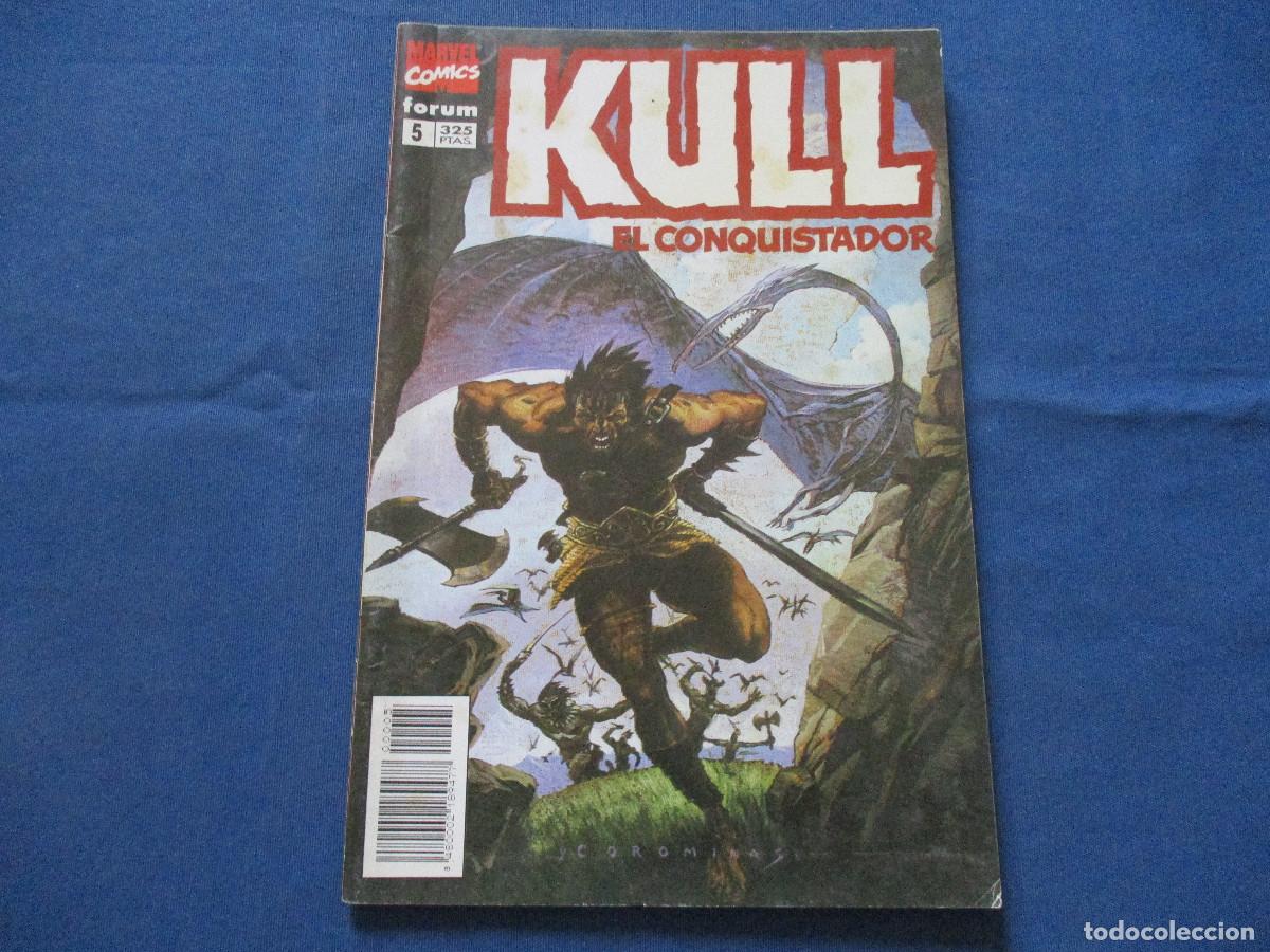C&oacute;mics: MARVEL / KULL EL CONQUISTADOR N.&ordm; 5 &middot; FORUM 1996 - Foto 2