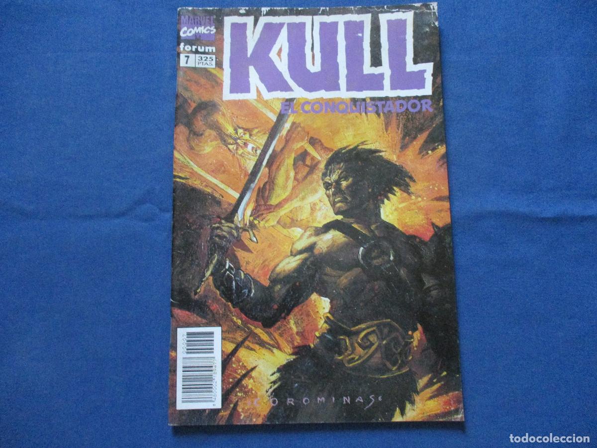 C&oacute;mics: MARVEL / KULL EL CONQUISTADOR N.&ordm; 7 &middot; FORUM 1996 - Foto 1