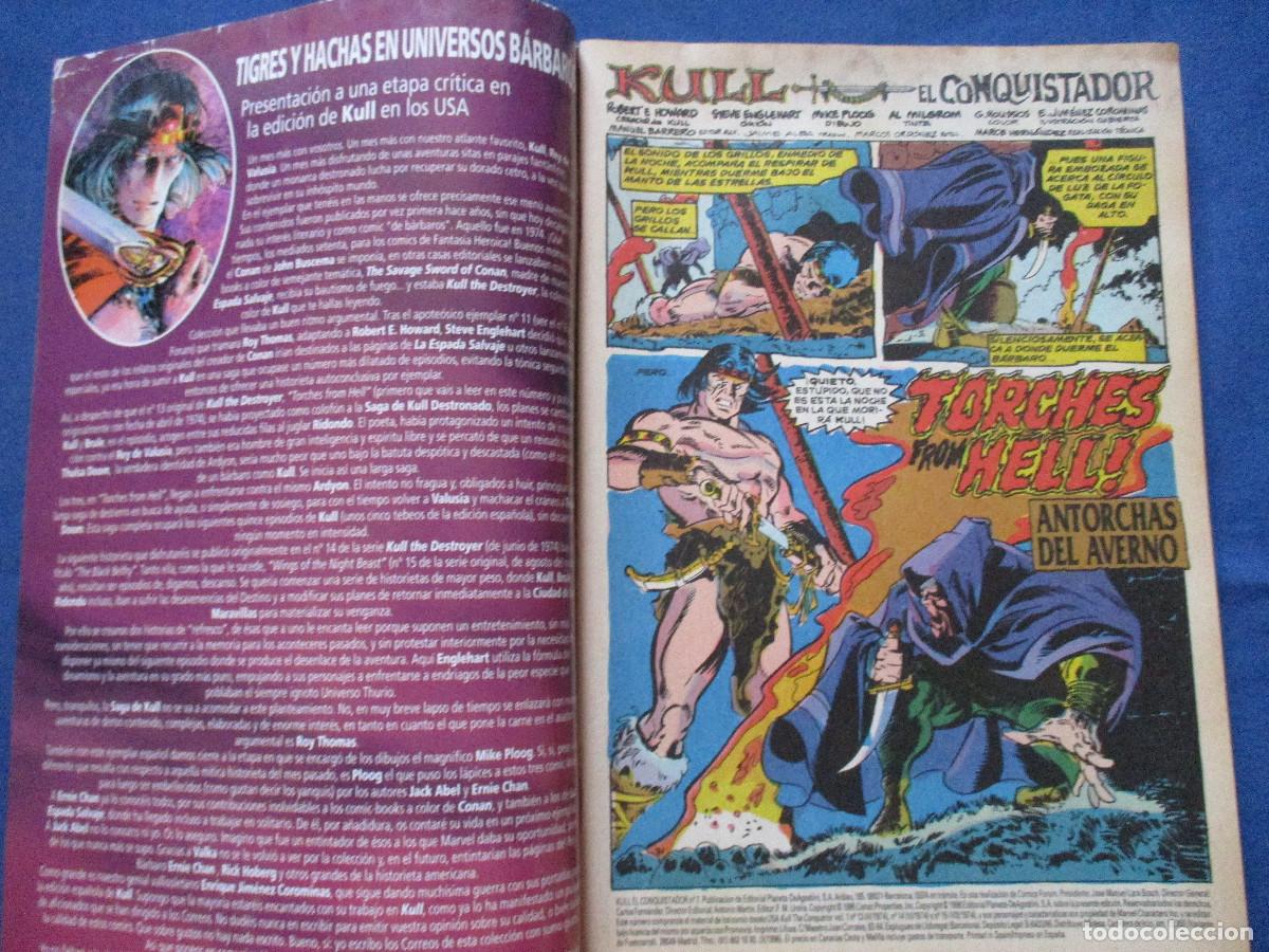 C&oacute;mics: MARVEL / KULL EL CONQUISTADOR N.&ordm; 7 &middot; FORUM 1996 - Foto 6
