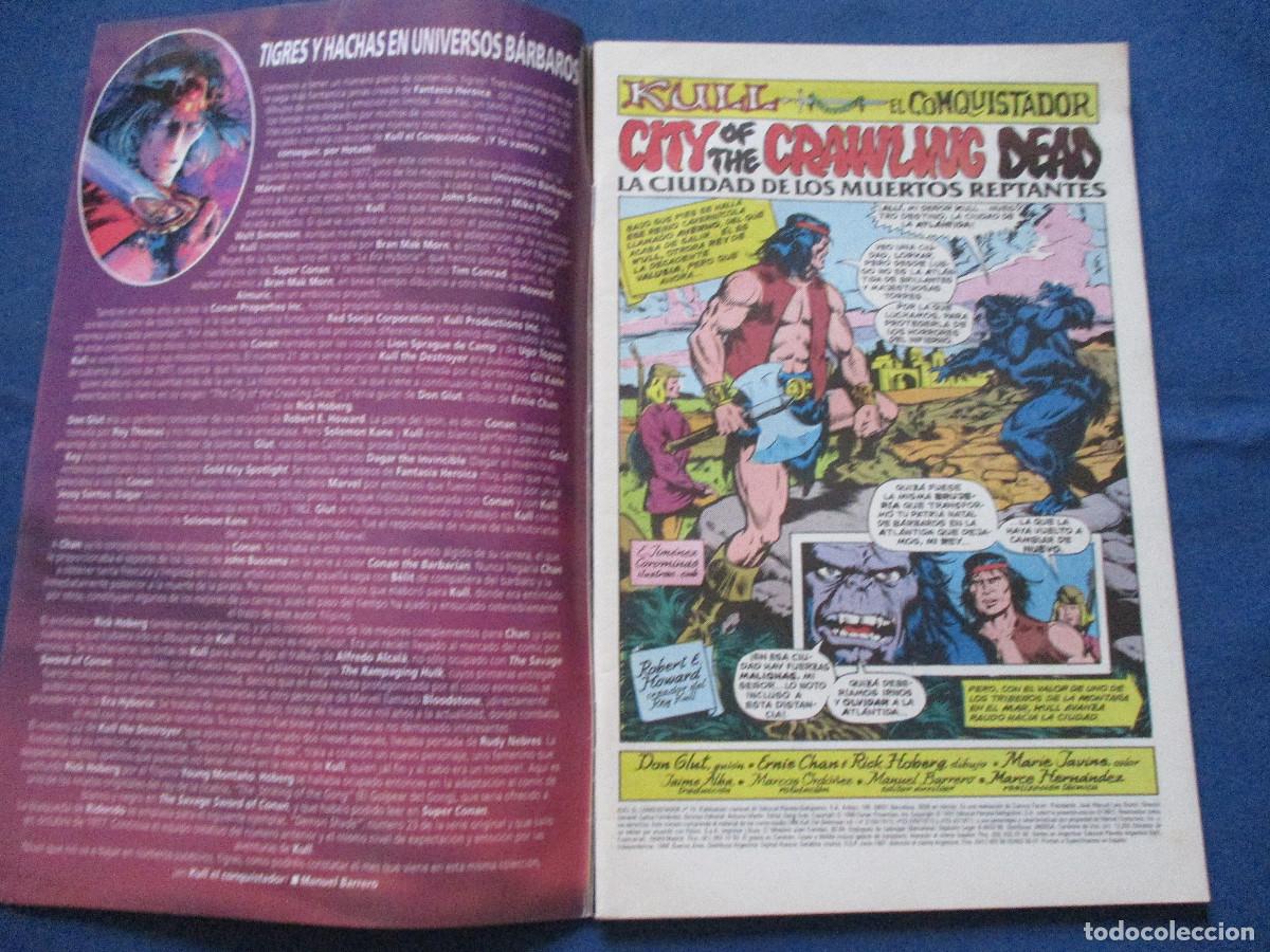 C&oacute;mics: MARVEL / KULL EL CONQUISTADOR N.&ordm; 10 &middot; FORUM 1997 - Foto 3