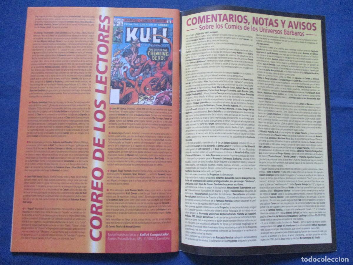 C&oacute;mics: MARVEL / KULL EL CONQUISTADOR N.&ordm; 10 &middot; FORUM 1997 - Foto 11