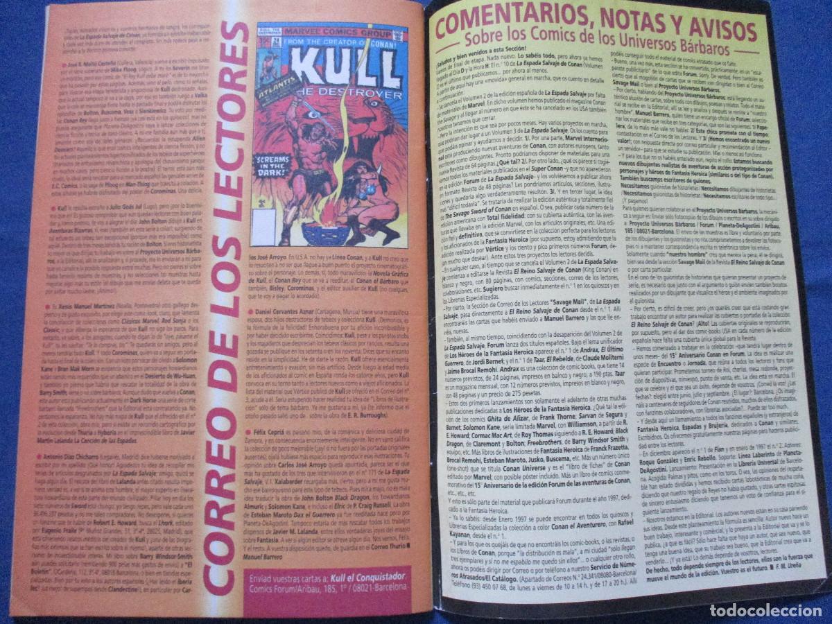 C&oacute;mics: MARVEL / KULL EL CONQUISTADOR N.&ordm; 11 &middot; FORUM 1997 - Foto 10