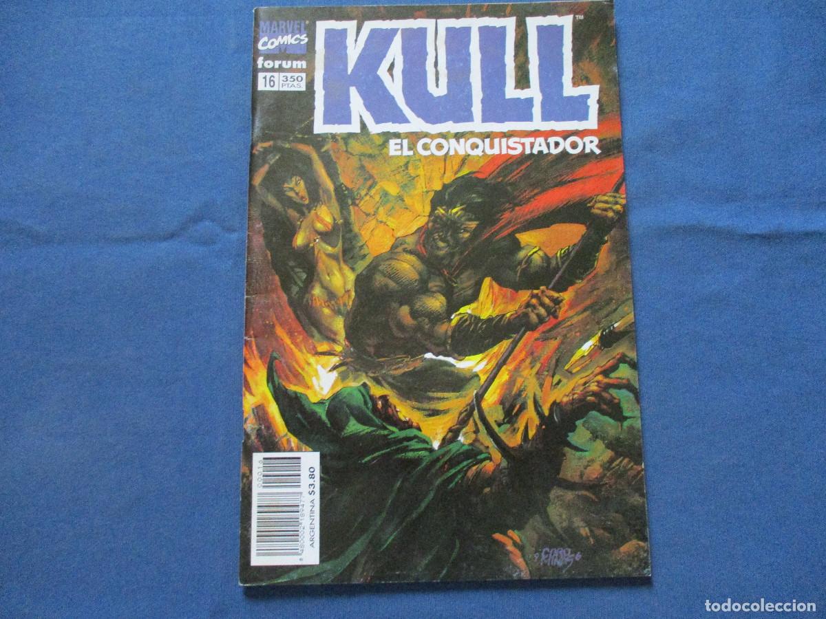 C&oacute;mics: MARVEL / KULL EL CONQUISTADOR N.&ordm; 16 &middot; FORUM 1997 - Foto 1