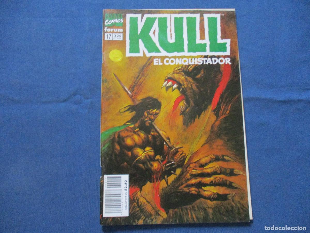C&oacute;mics: MARVEL / KULL EL CONQUISTADOR N.&ordm; 17 &middot; FORUM 1998 - Foto 1