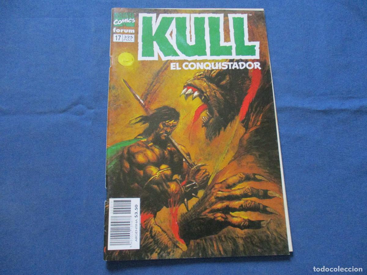 C&oacute;mics: MARVEL / KULL EL CONQUISTADOR N.&ordm; 17 &middot; FORUM 1998 - Foto 2