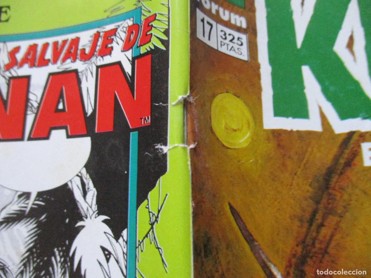 C&oacute;mics: MARVEL / KULL EL CONQUISTADOR N.&ordm; 17 &middot; FORUM 1998 - Foto 4