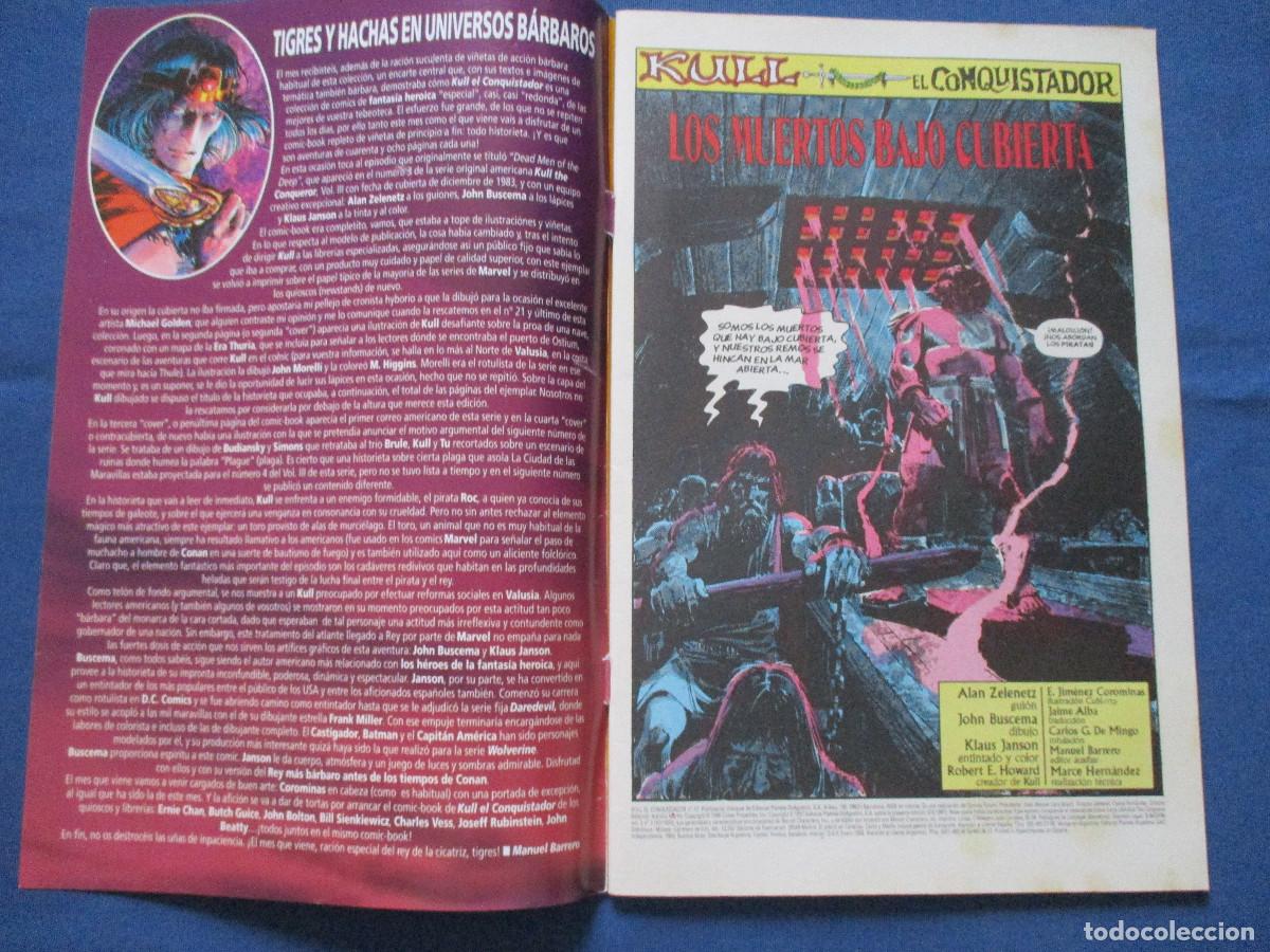 C&oacute;mics: MARVEL / KULL EL CONQUISTADOR N.&ordm; 17 &middot; FORUM 1998 - Foto 6