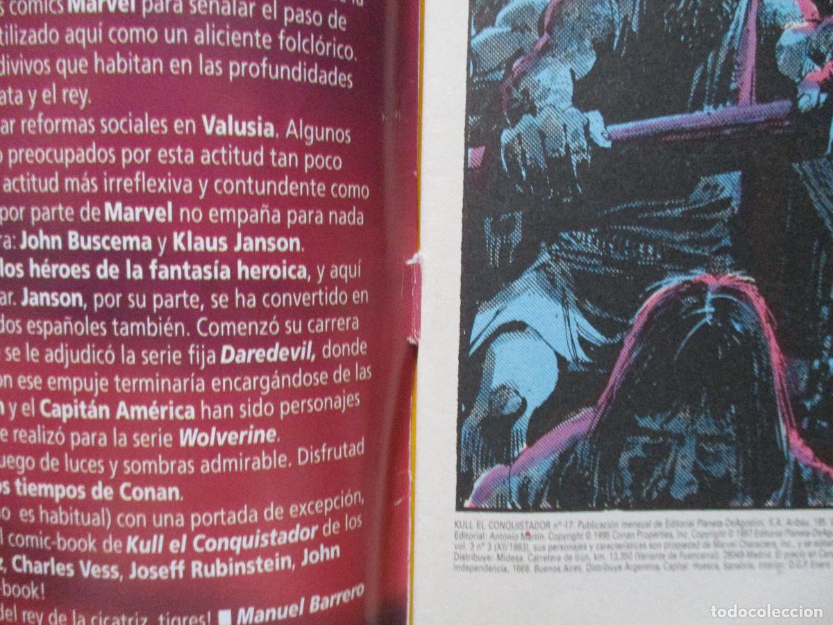 C&oacute;mics: MARVEL / KULL EL CONQUISTADOR N.&ordm; 17 &middot; FORUM 1998 - Foto 8