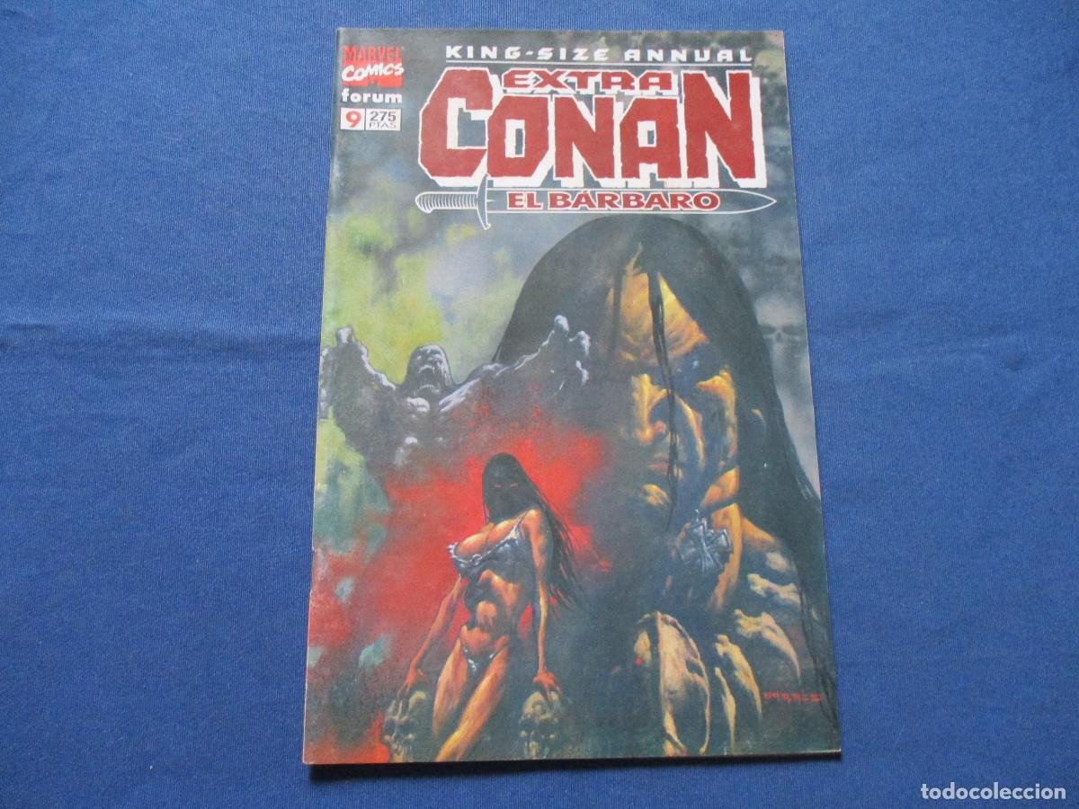 C&oacute;mics: MARVEL / EXTRA / CONAN EL B&Aacute;RBARO N.&ordm; 9 KING - SIZE ANNUAL &middot; FORUM 1997 - Foto 1