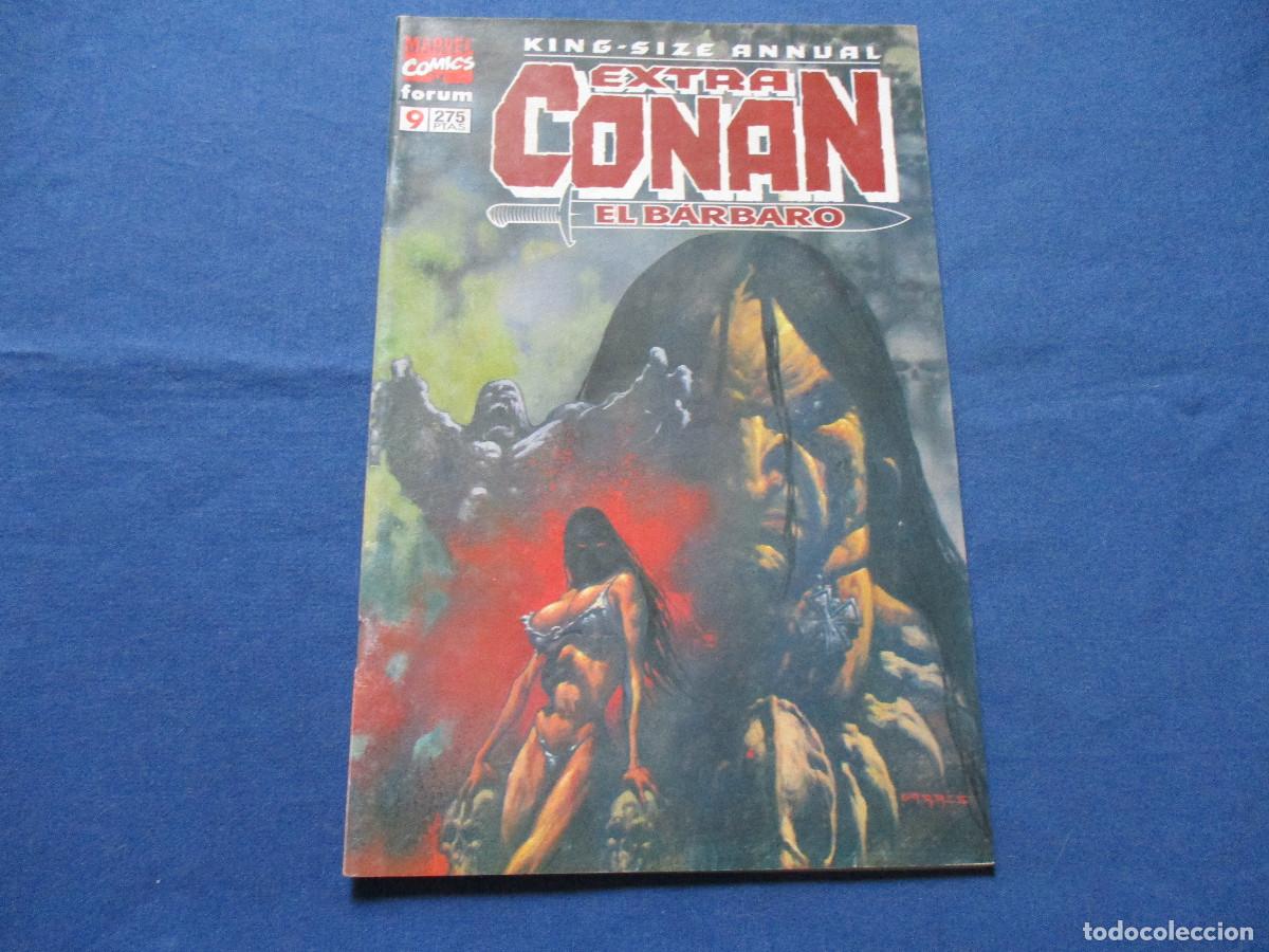 C&oacute;mics: MARVEL / EXTRA / CONAN EL B&Aacute;RBARO N.&ordm; 9 KING - SIZE ANNUAL &middot; FORUM 1997 - Foto 2