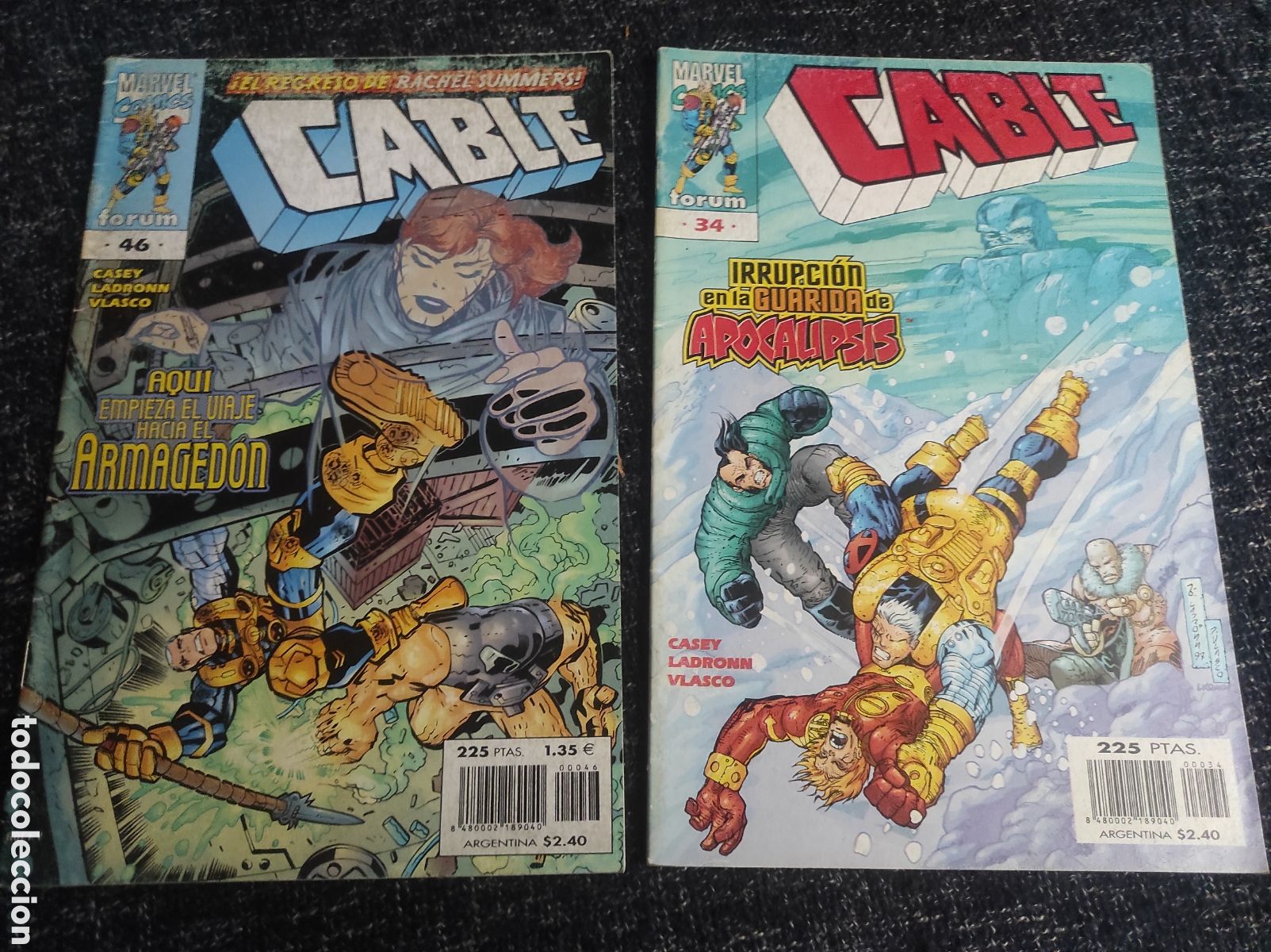 C&oacute;mics: CABLE VOL II ( 2 ) LOTE DE 30 EJEMPLARES -ED. FORUM - COLECCION DE 49 N&Uacute;MEROS - Foto 7
