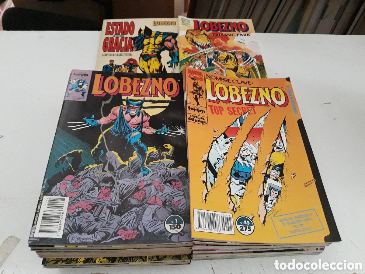 Lobezno Volumen 1 Completa 1 al 78 (Falta el 36) + 2 Especiales (Excelente Estado)