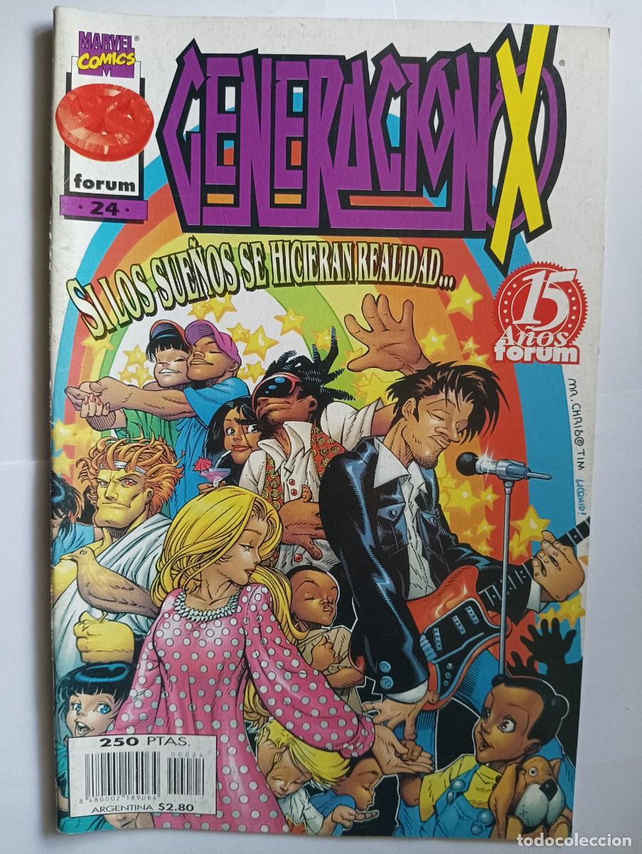 Comics: GENERACI&Oacute;N-X VOL. 2 numero 24 - FORUM