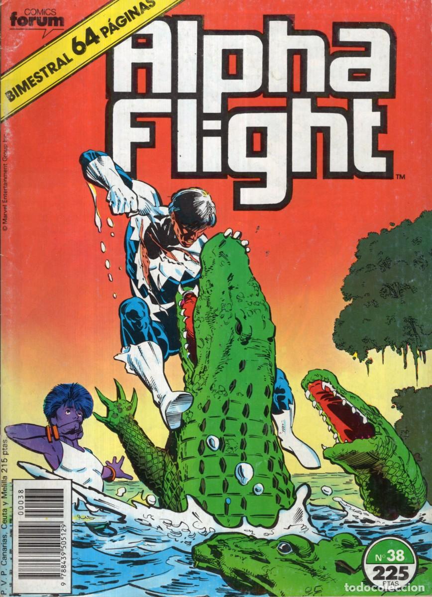 C&oacute;mics: ALPHA FLIGHT VOL. 1 N&ordm; 38 FORUM - BUEN ESTADO - Foto 1