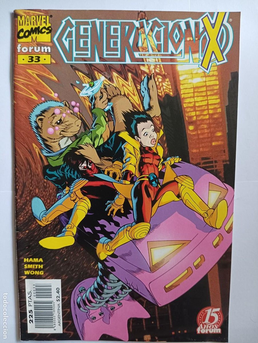 C&oacute;mics: GENERACI&Oacute;N-X VOL. 2 numero 33- FORUM