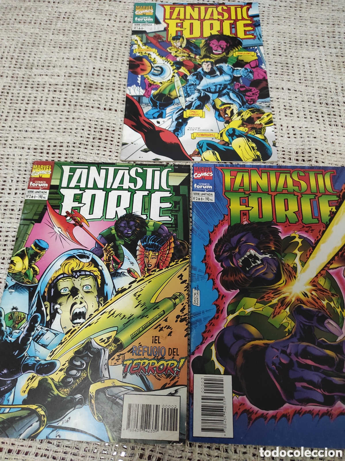 C&oacute;mics: FANTASTIC FORCE N&ordm; 1, 2, 3, -ED. FORUM -- COLECCION DE 6 NUMEROS - Foto 1