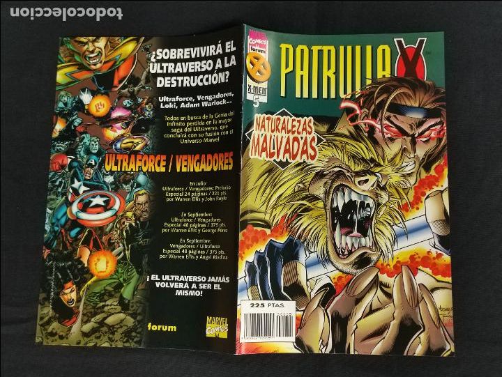 C&oacute;mics: PATRULLA X - VOL. 2 - N&ordm; 5 - FORUM - Foto 1