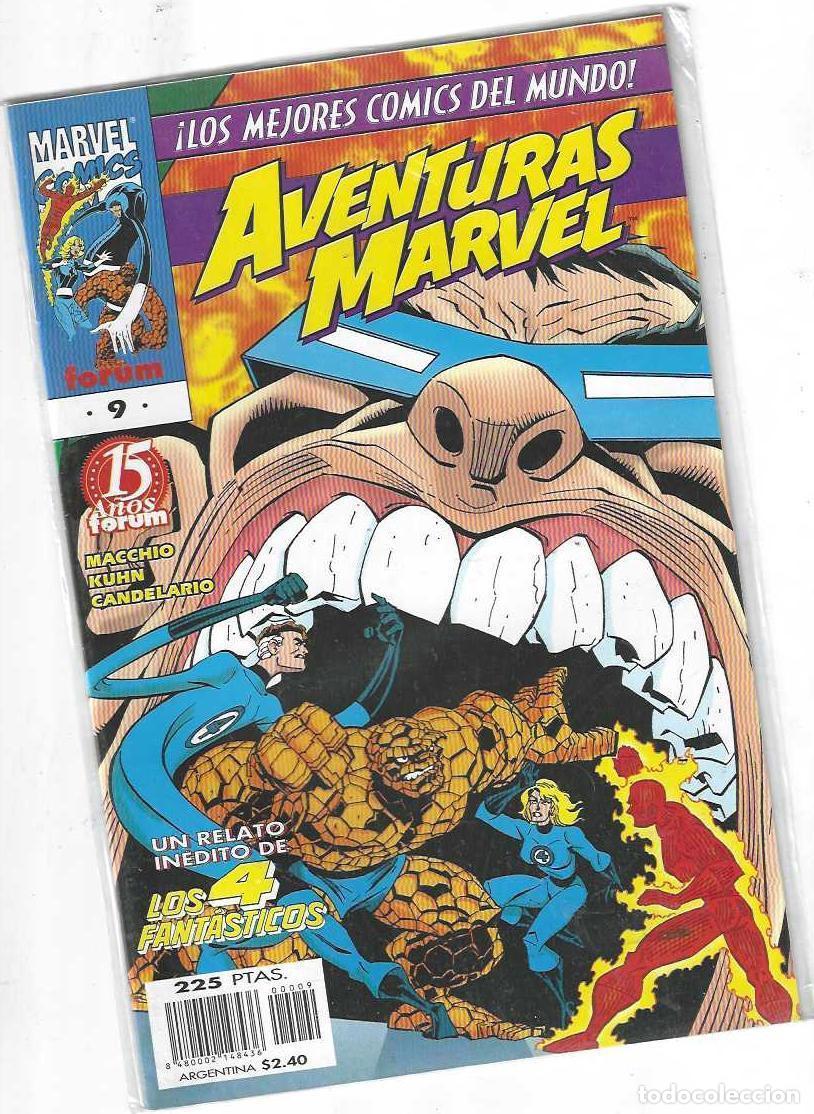 C&oacute;mics: AVENTURAS MARVEL N&ordm; 9 - MUY BUEN ESTADO - Foto 1