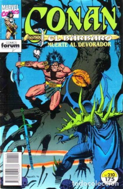 C&oacute;mics: Muerte al devorador. Conan el B&aacute;rbaro. Marvel / Forum N&ordm; 210 - Foto 1