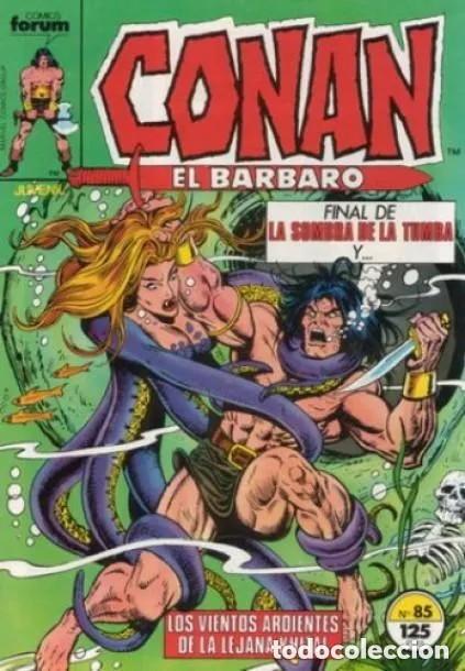 C&oacute;mics: La sombra de la tumba y.... Conan El B&aacute;rbaro - Foto 1