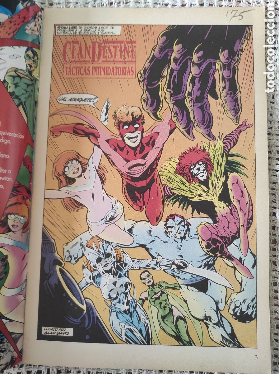 C&oacute;mics: CLANDESTINE N&ordm; 1 / AUTOR: ALAN DAVIS -ED. FORUM -COLECCION DE 9 NUMEROS - Foto 2