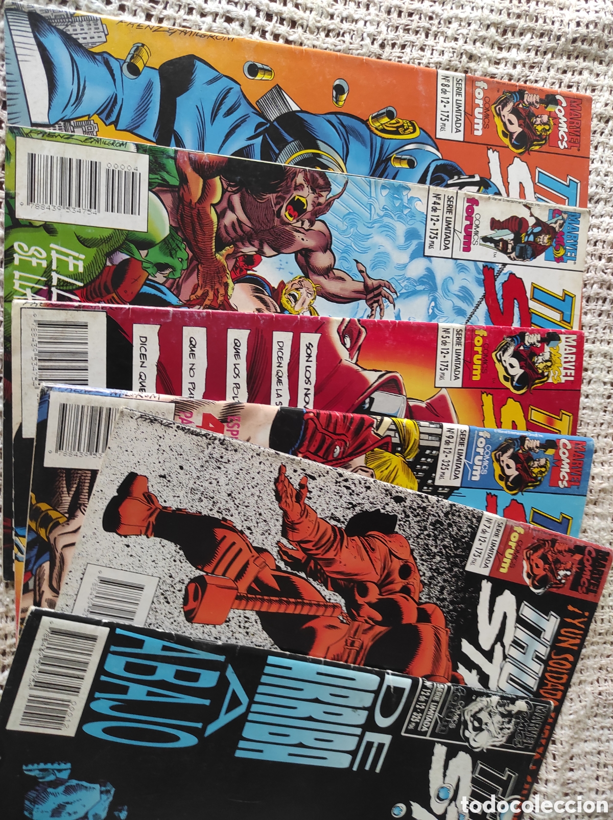 C&oacute;mics: THUNDER STRIKE -LOTE DE 10 EJEMPLARES -ED. FORUM -COLECCION DE 12 N&Uacute;MEROS - Foto 2