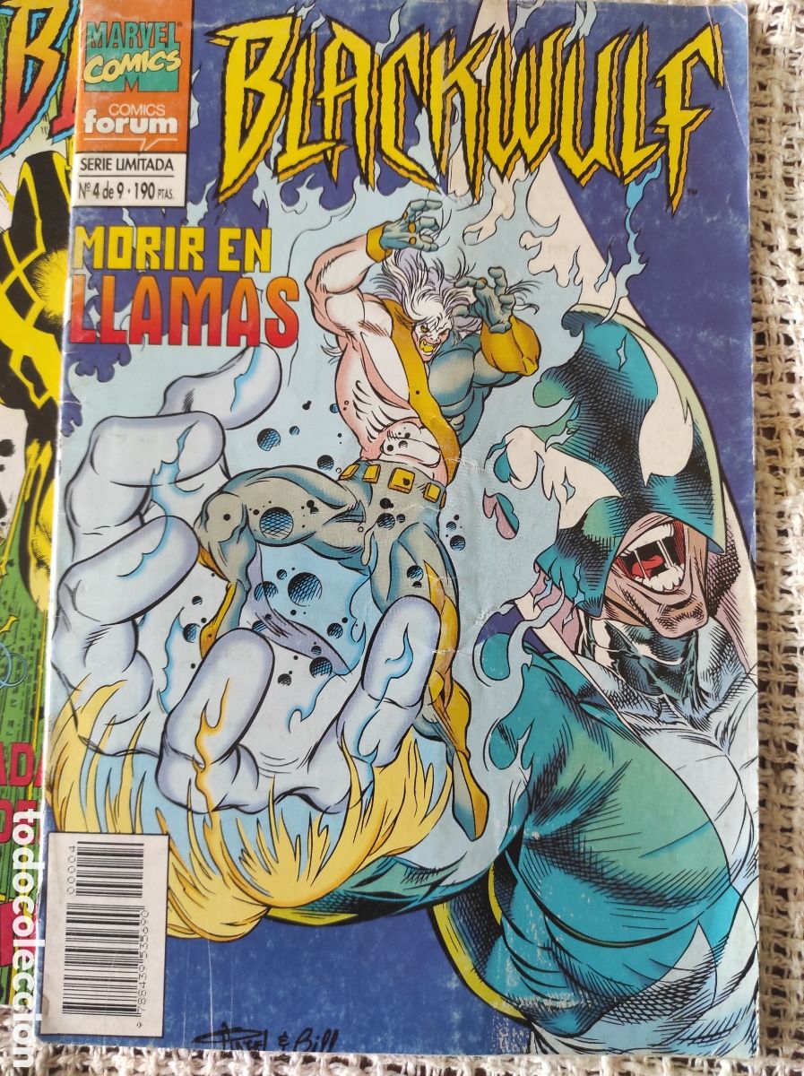 C&oacute;mics: BLACKWULF -LOTE DE 8 EJEMPLARES -ED. FORUM -COLECCION DE 9 N&Uacute;MEROS - Foto 3