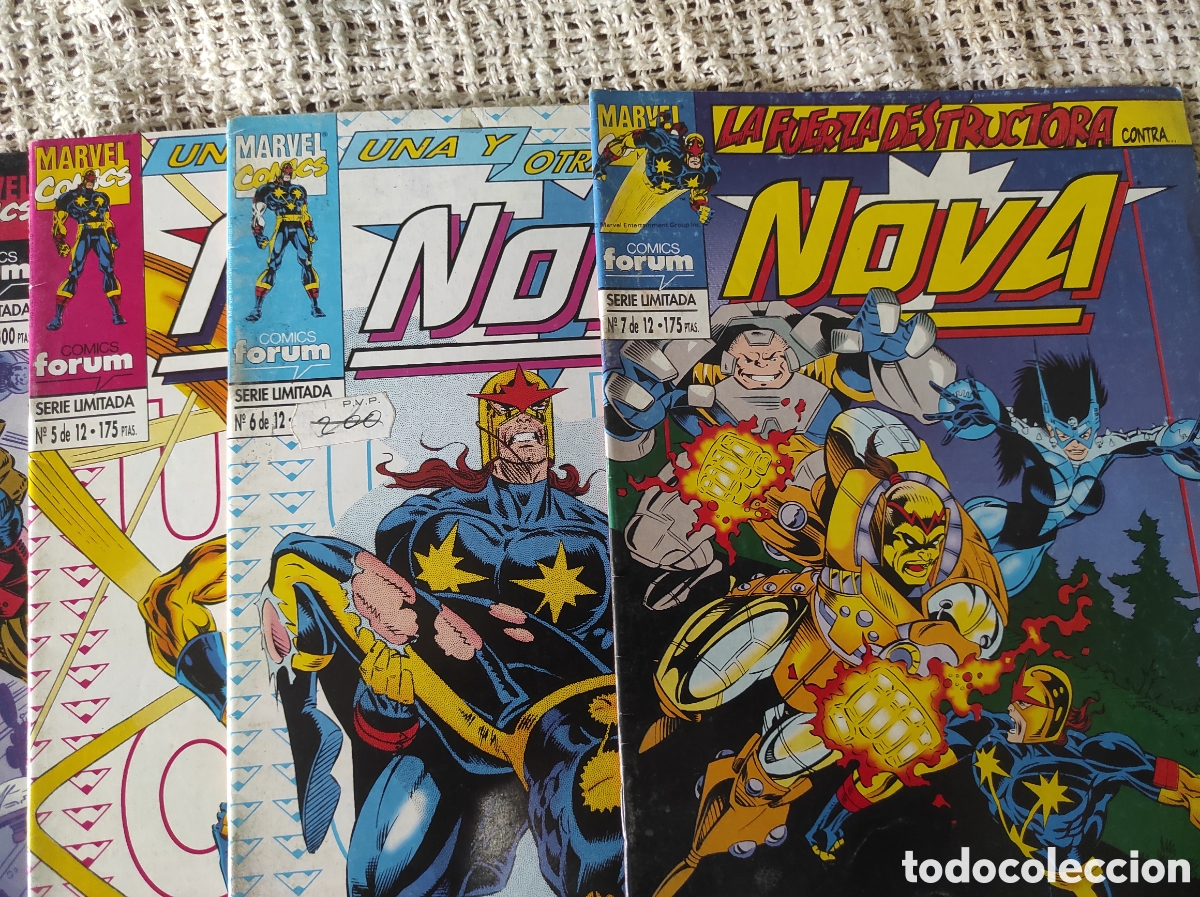 C&oacute;mics: NOVA - LOTE DE 8 EJEMPLARES -ED. FORUM -COLECCION DE 12 N&Uacute;MEROS - Foto 3