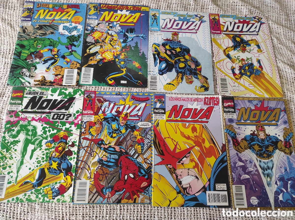 C&oacute;mics: NOVA - LOTE DE 8 EJEMPLARES -ED. FORUM -COLECCION DE 12 N&Uacute;MEROS - Foto 1