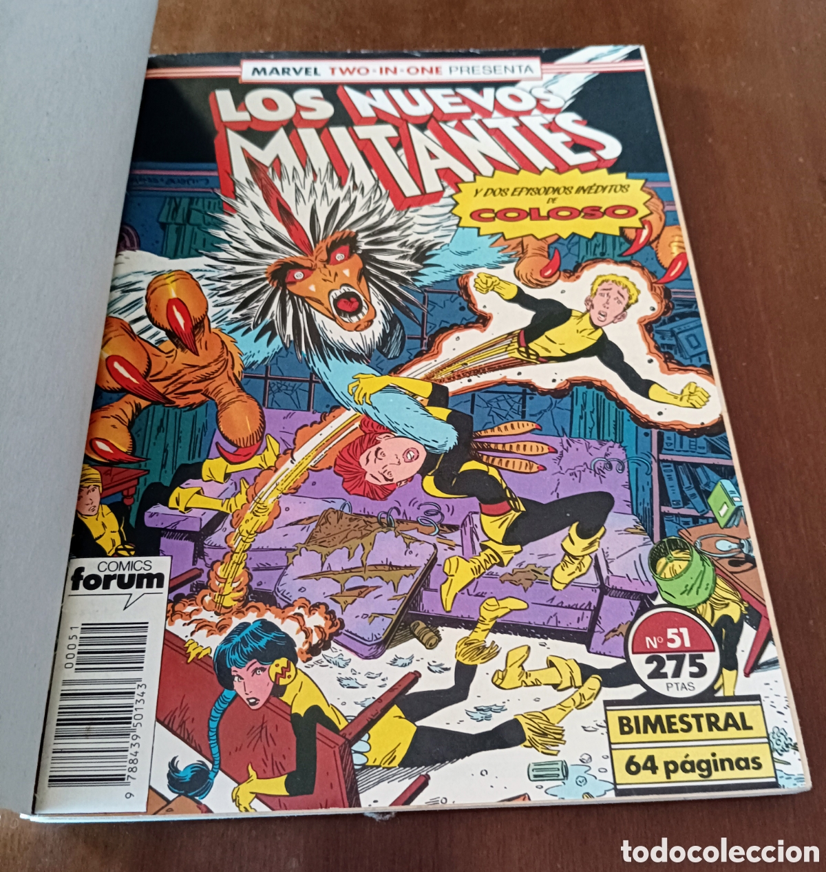 C&oacute;mics: Comics Forum LOS NUEVOS MUTANTES. N&deg; 51, 52 - Foto 2