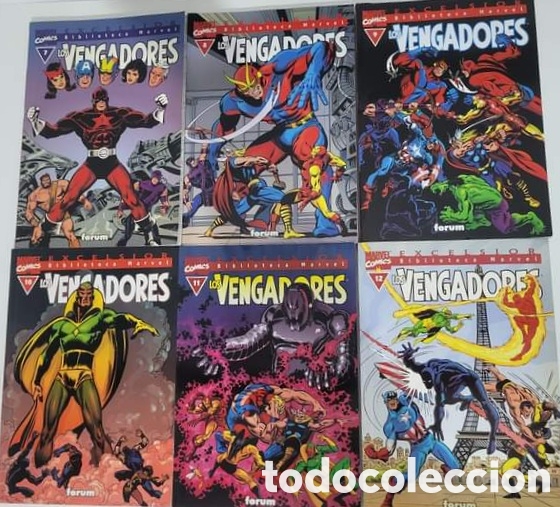 C&oacute;mics: LOS VENGADORES BIBLIOTECA MARVEL EXCELSIOR COLECCI&Oacute;N COMPLETA. - Foto 2