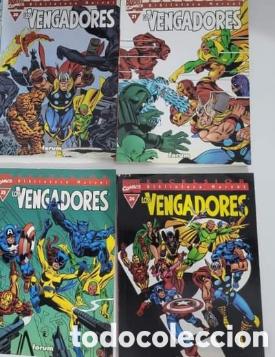C&oacute;mics: LOS VENGADORES BIBLIOTECA MARVEL EXCELSIOR COLECCI&Oacute;N COMPLETA. - Foto 4