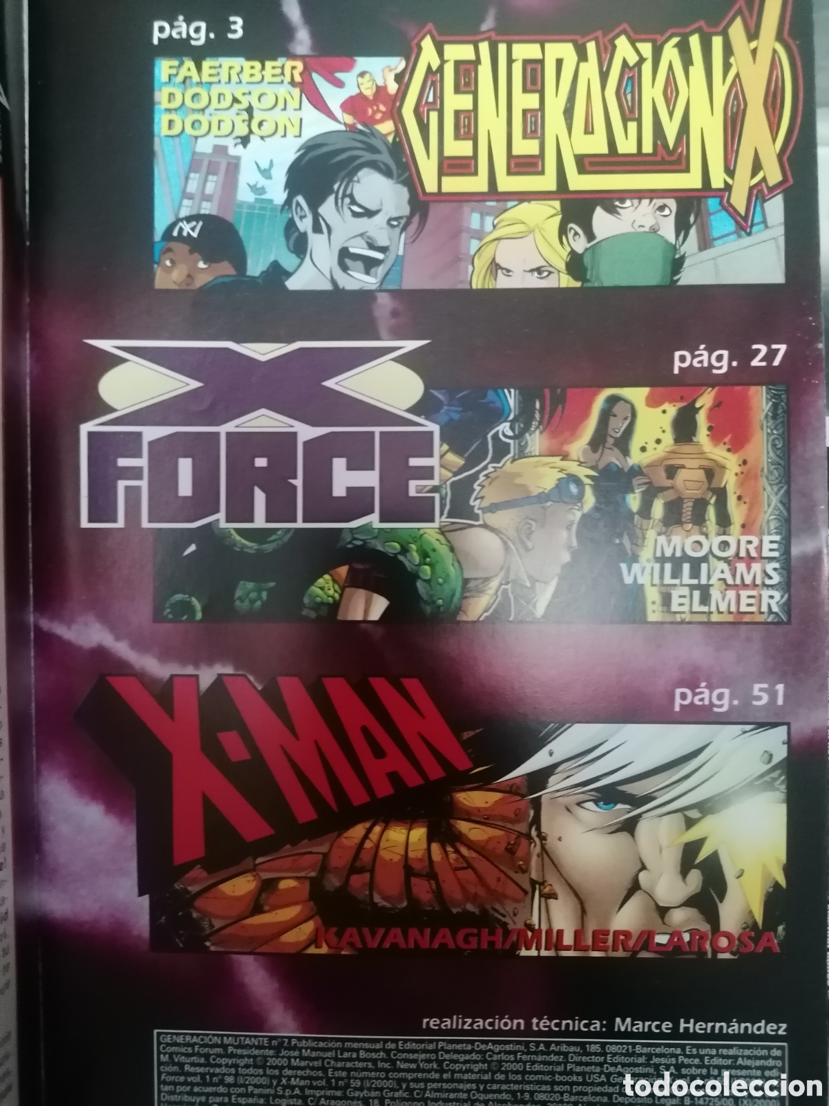 C&oacute;mics: Generaci&oacute;n mutante. N&uacute;mero 7. Grapa - Foto 3