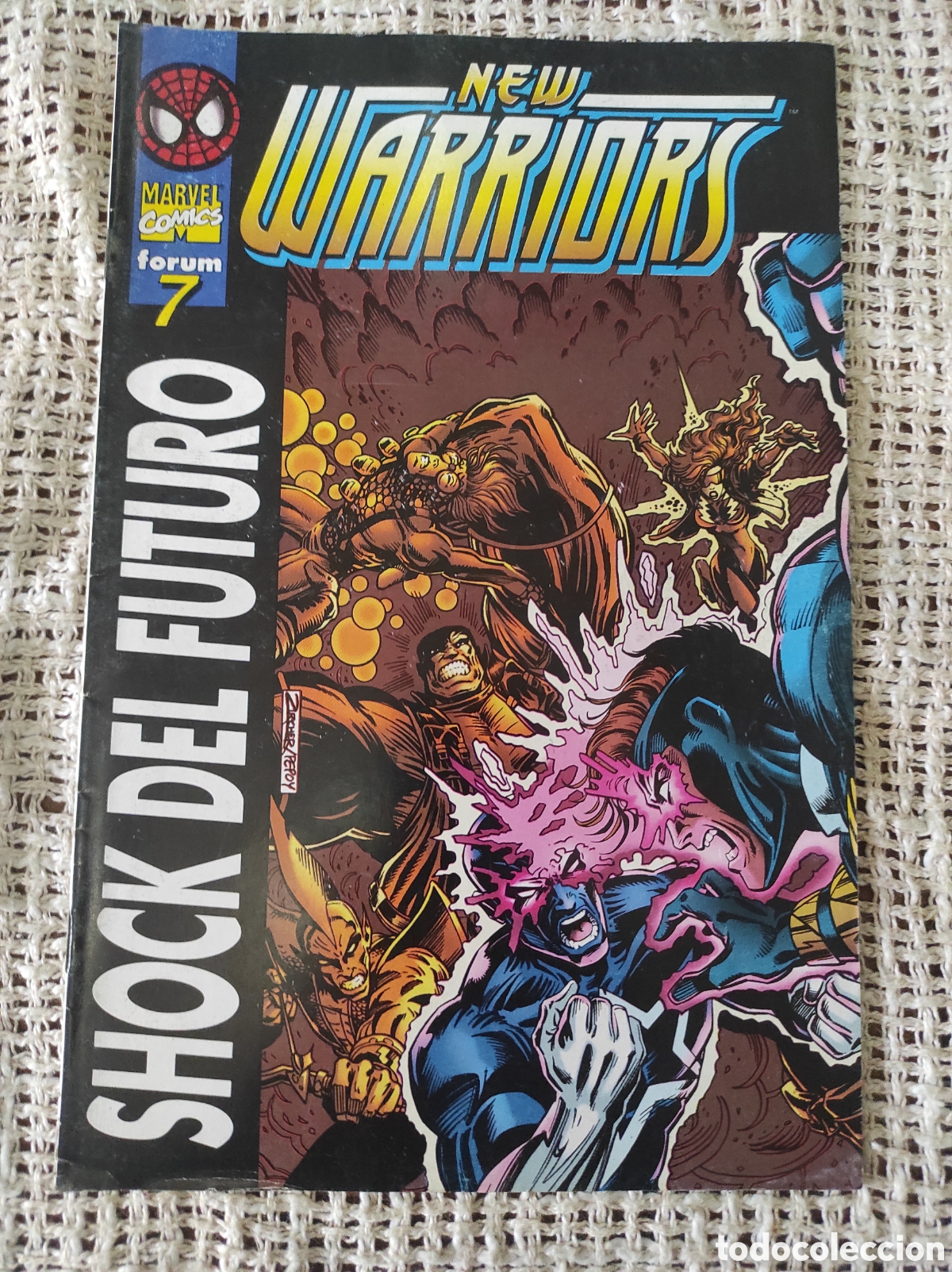Comics: THE NEW WARRIORS VOL. 3 N&ordm; 7 -ED. FORUM - COLECCION DE 14 NUMEROS