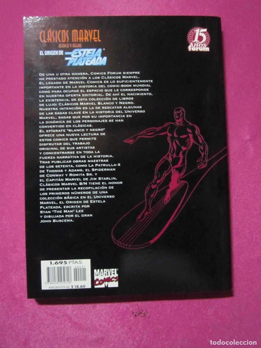 C&oacute;mics: CLASICOS MARVEL EL ORIGEN DE ESTELA PLATEADA FORUM L13 2 - Foto 3