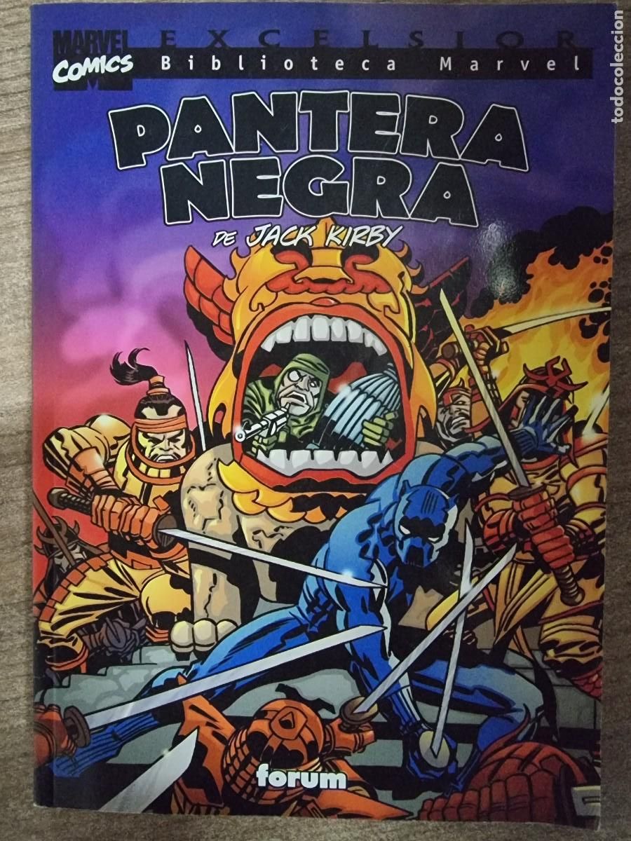 C&oacute;mics: Biblioteca Marvel.Pantera Negra.Tomo Unico.Forum - Foto 1